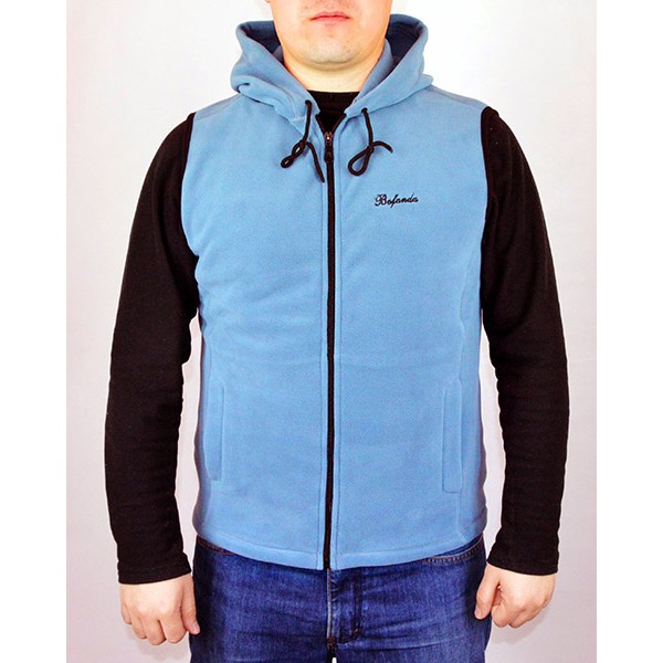 Безрукавка с капюшоном