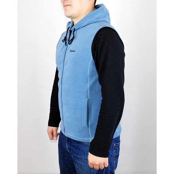 Безрукавка с капюшоном