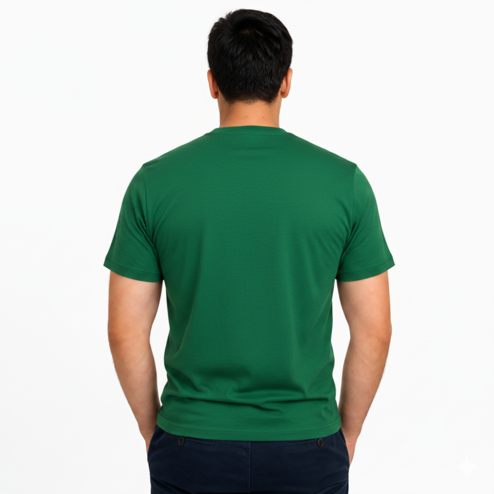 Solid T-Shirt Green