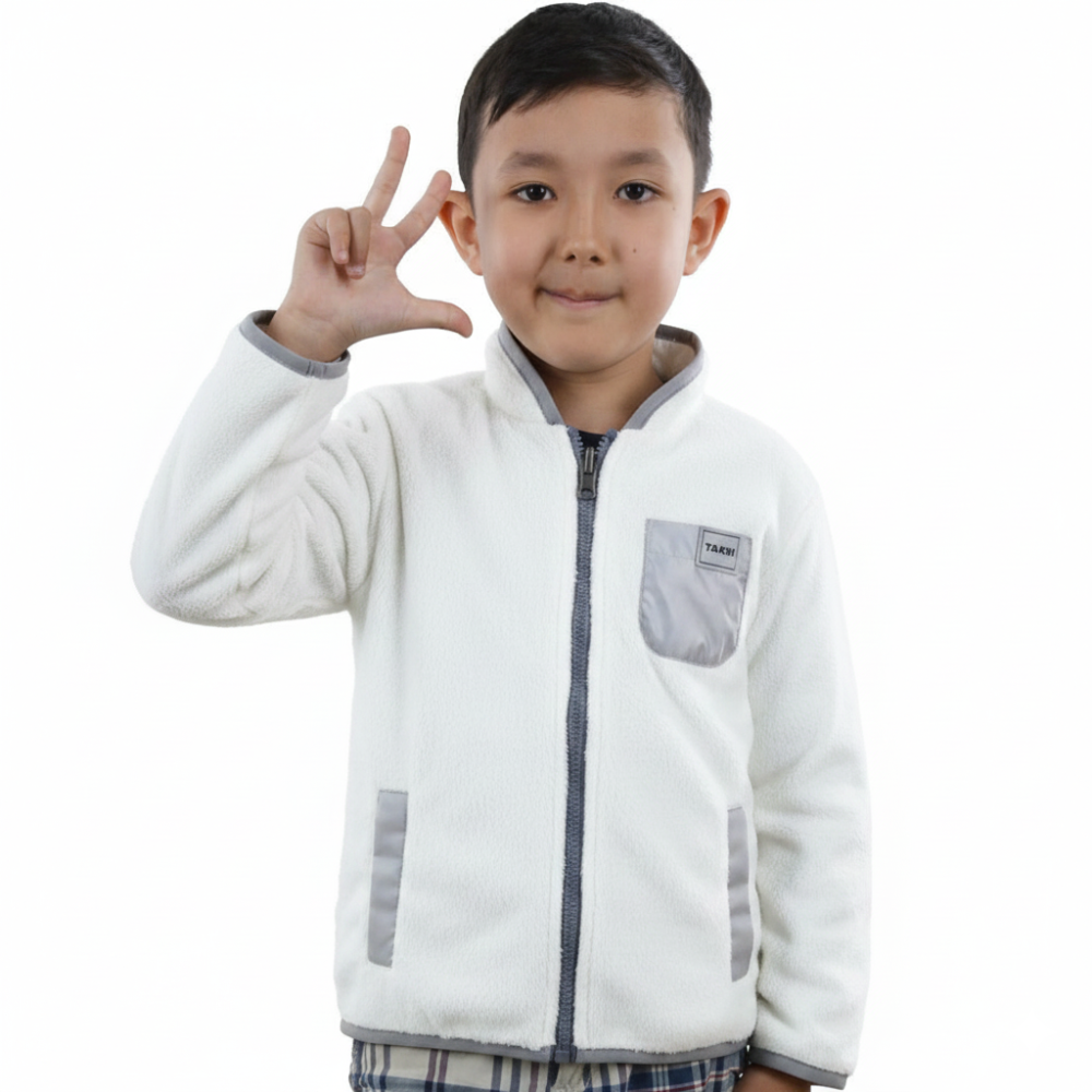 Ikki tomonlama tolstovka Oq/Ko'k