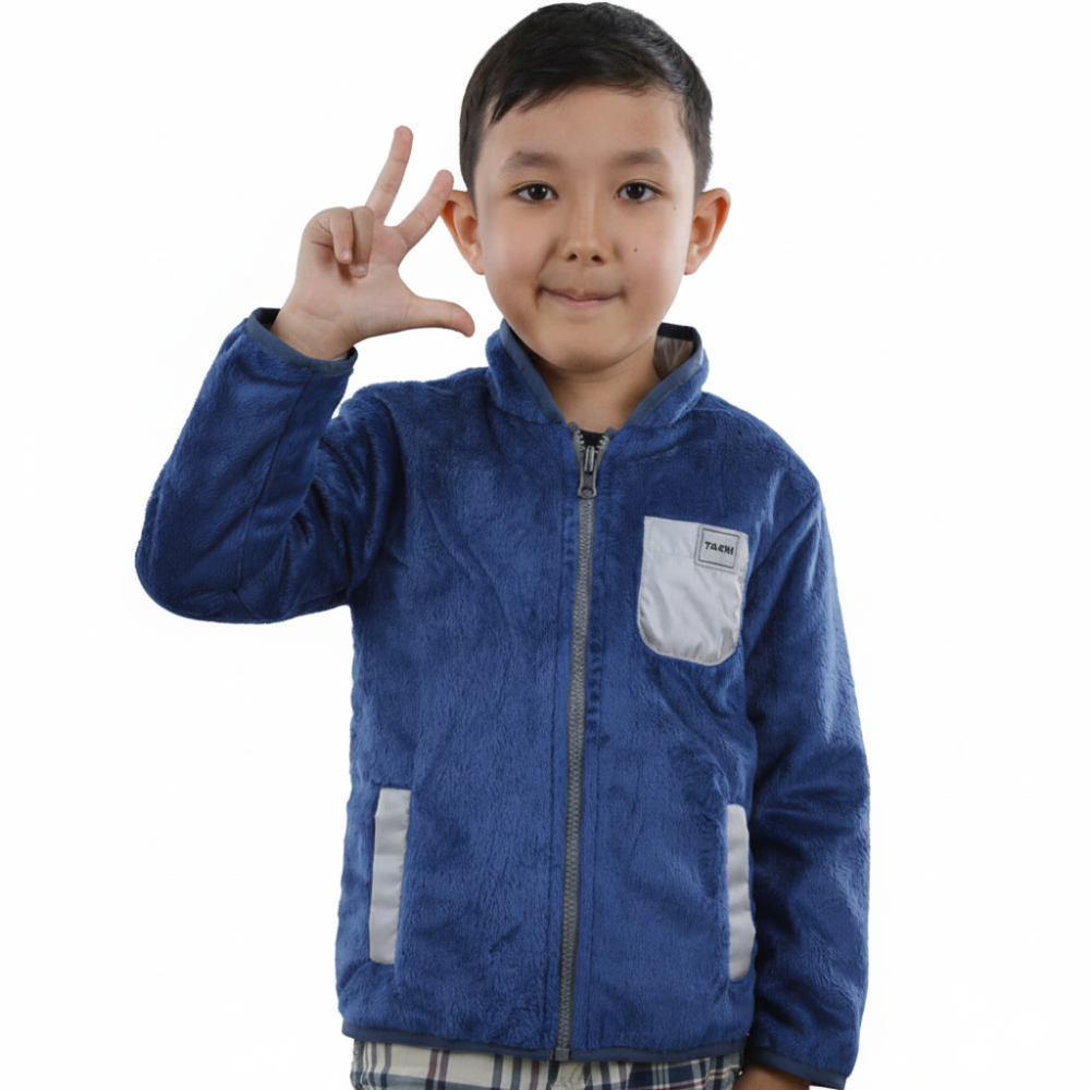 Double-sided Sweatshirt Blue/White blue