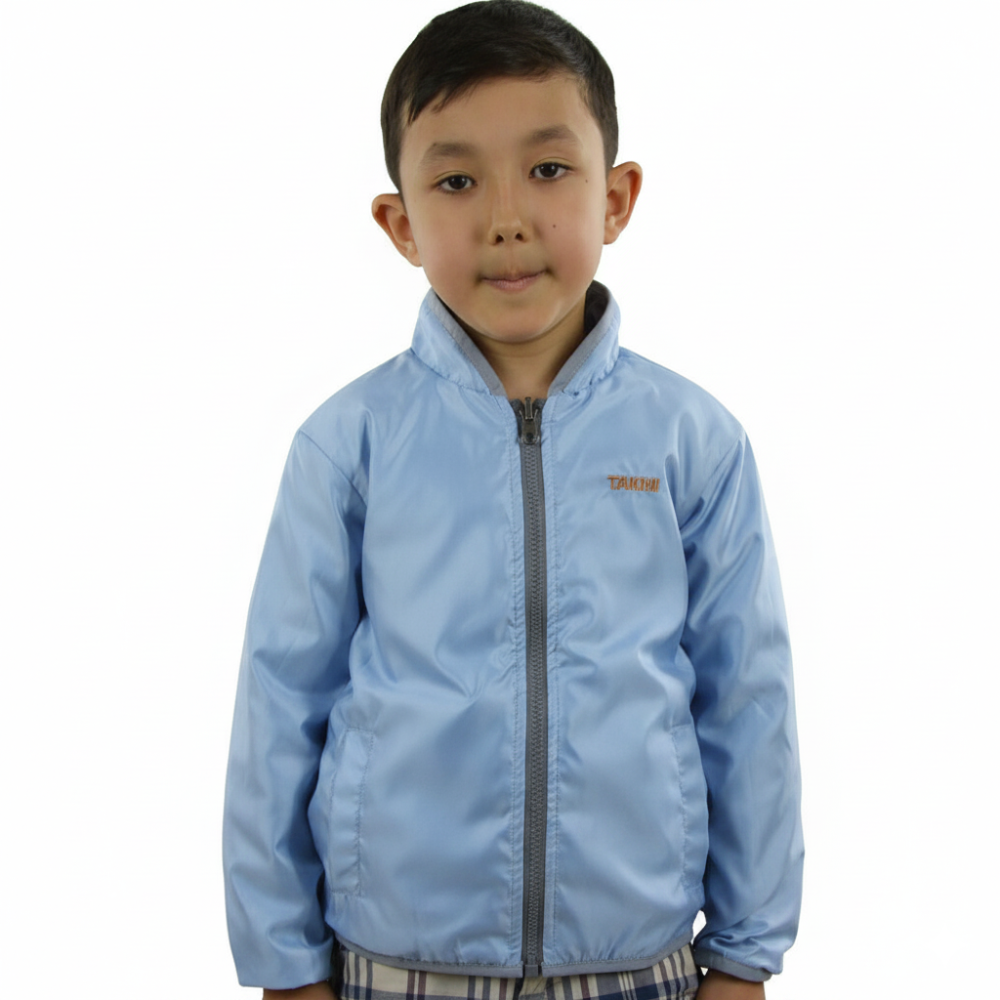 Двухсторонняя Толстовка Зелёный/Голубой