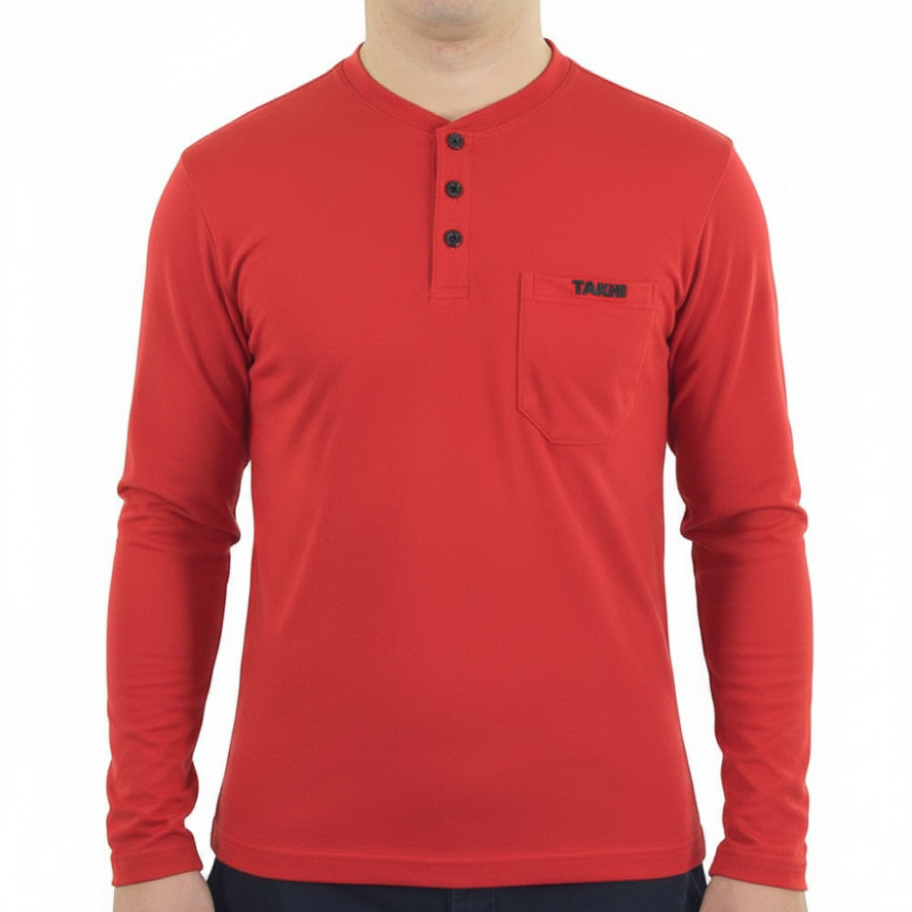 Лонгслив (Красный)