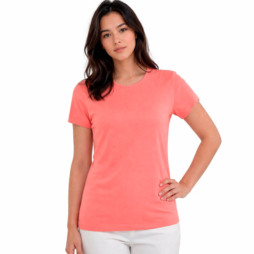 Однотонная футболка 