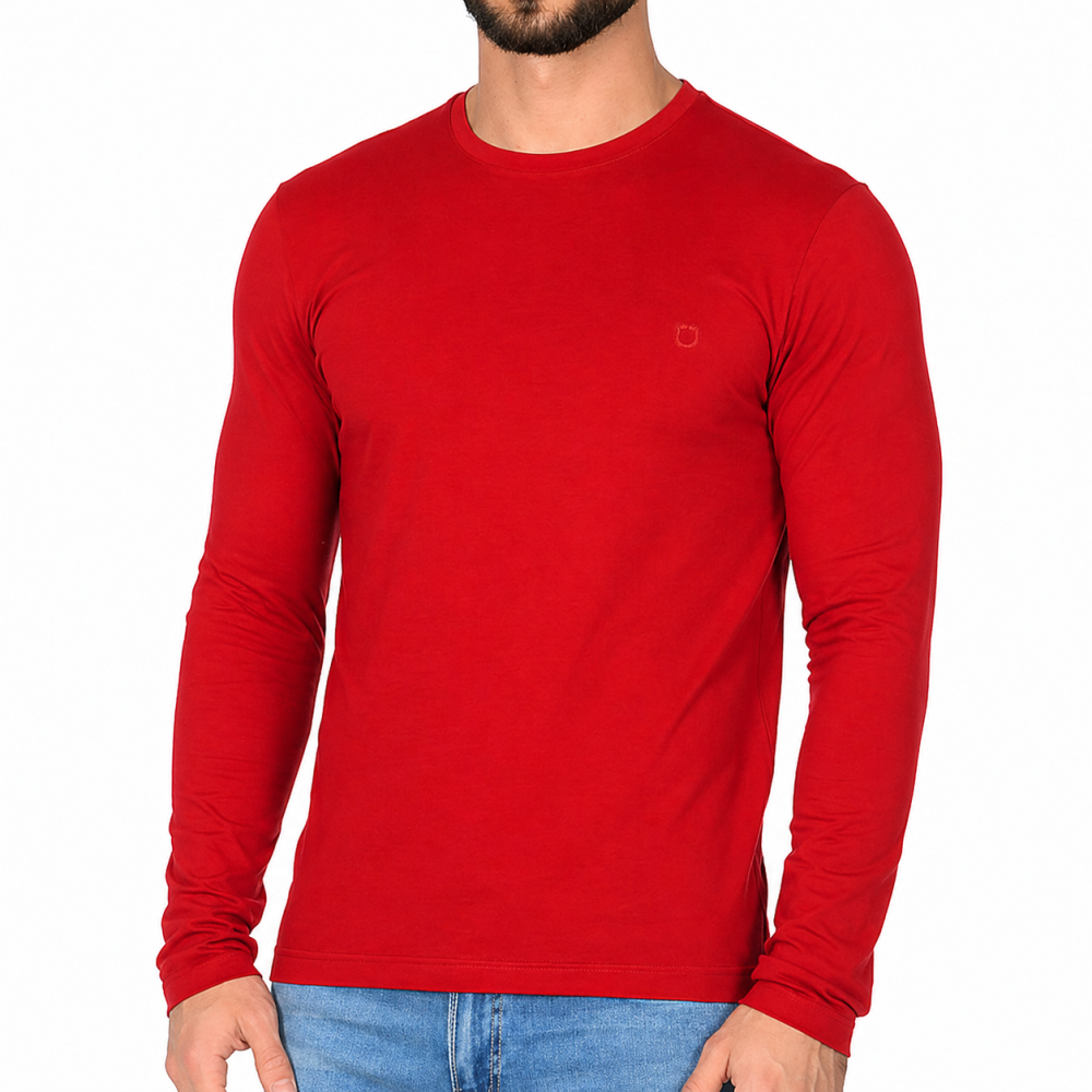 Лонгслив (EZ) Бордовый