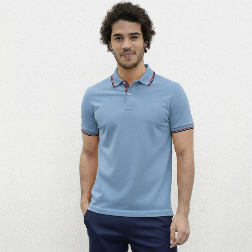 Рубашка POLO Светло голубой