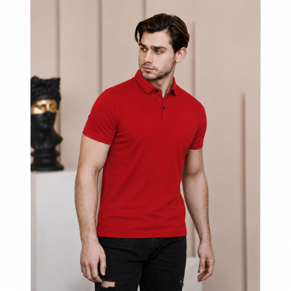 Ko'ylak POLO Qizil